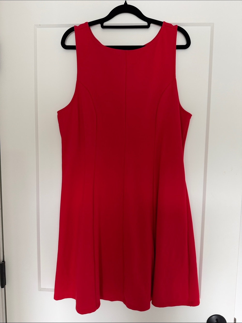 Old Navy Red Scoop Neck Sleeveless Top